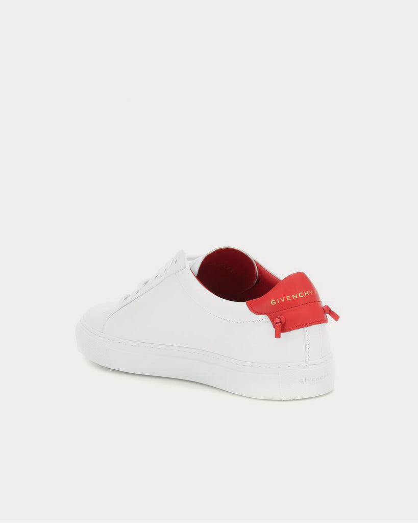 White Sneaker - Medium Brown Heel Tab - HARTTER | MANLY